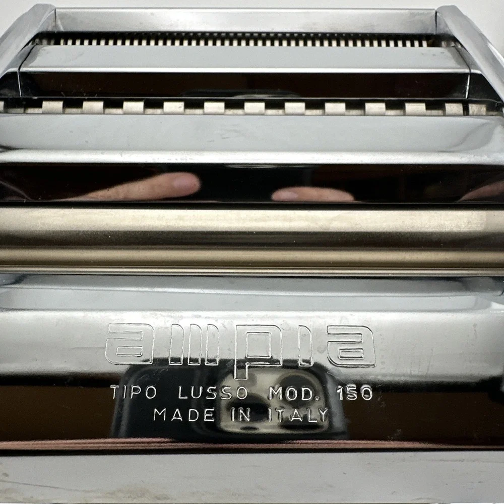Marcato Ampia Tipo Lusso Pasta Machine Manual Stainless Steel - As Is
